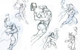 Thor sketches 01