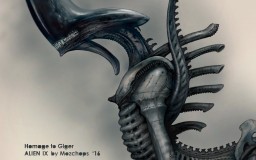 Alien IX, Homage to Giger