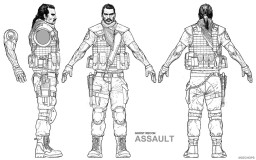Ghost Recon Assault character sheet by Mozchops
