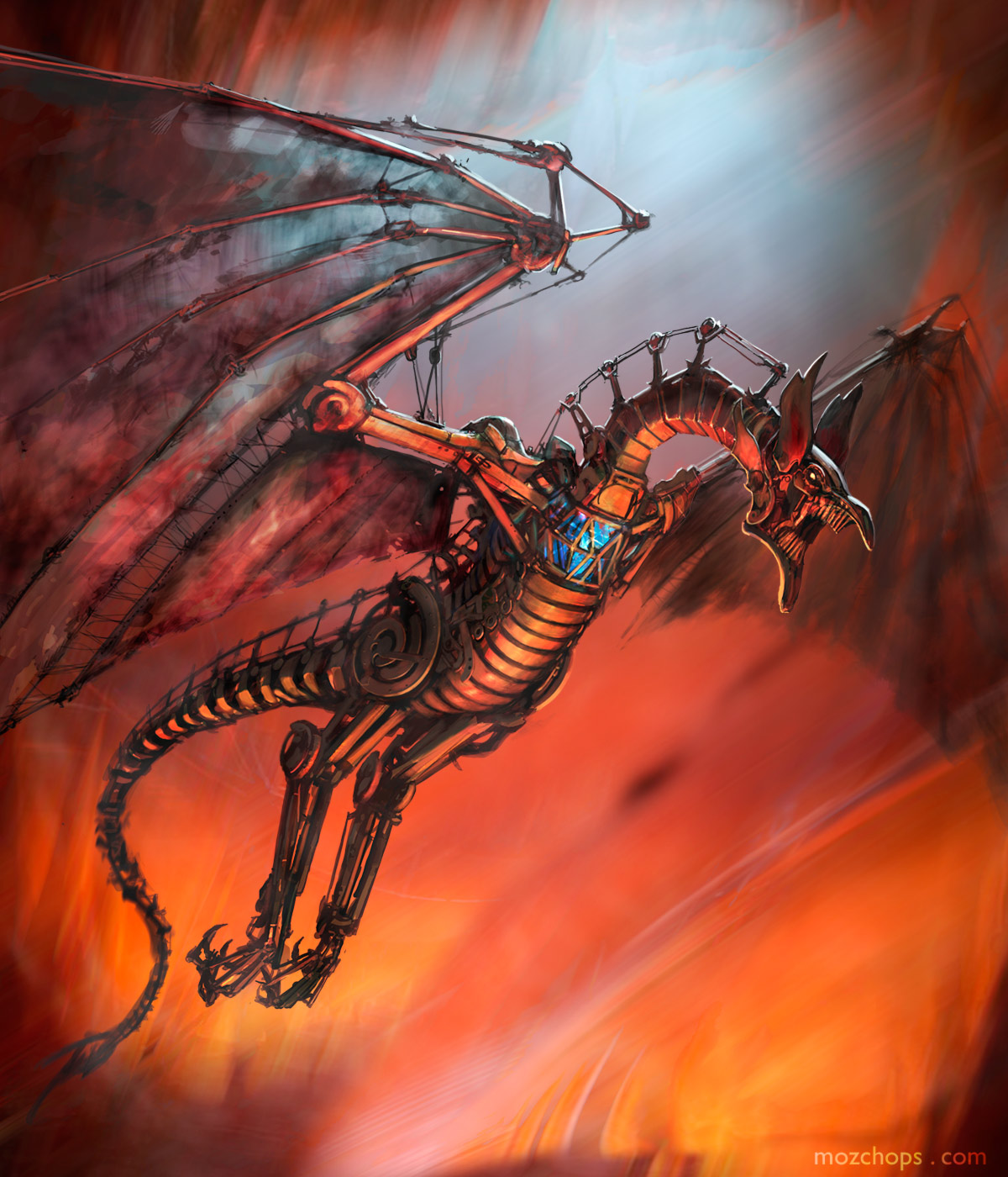 mechanical-wyvern-by-mozchops