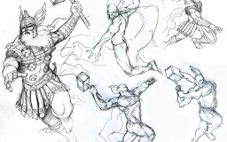 Thor sketches 02