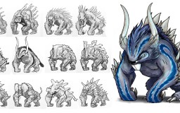 Beast concepts by Mozchops