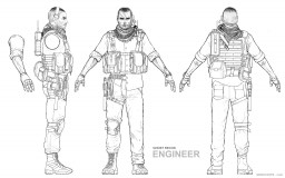 Ghost Recon Wildlands Engineer Character sheet