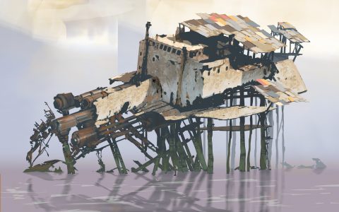 Junk shanty 01 by Mozchops